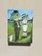 Original art for sale at UGallery.com | Frog Couple by Kat Silver | $625 | oil painting | 12' h x 9' w | thumbnail 3