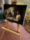 Original art for sale at UGallery.com | Buttercup's Birthday by Keith Thomson | $1,500 | mixed media artwork | 16' h x 24' w | thumbnail 2