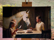 Original art for sale at UGallery.com | Buttercup's Birthday by Keith Thomson | $1,500 | mixed media artwork | 16' h x 24' w | thumbnail 3
