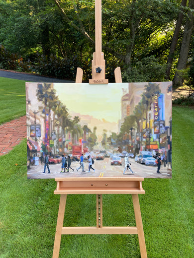 Hollywood Boulevard by Keith Thomson |  Context View of Artwork 