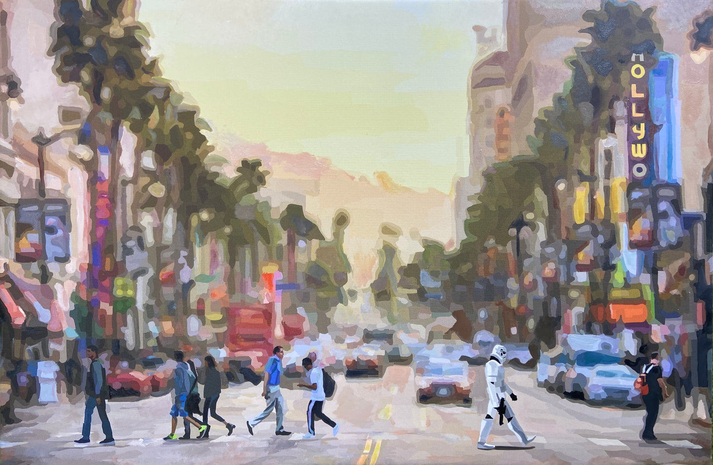 Hollywood Boulevard by Keith Thomson |  Artwork Main Image 