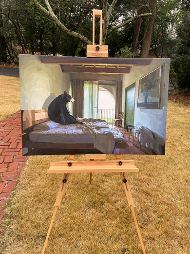 Just Right by Keith Thomson |  Side View of Artwork 