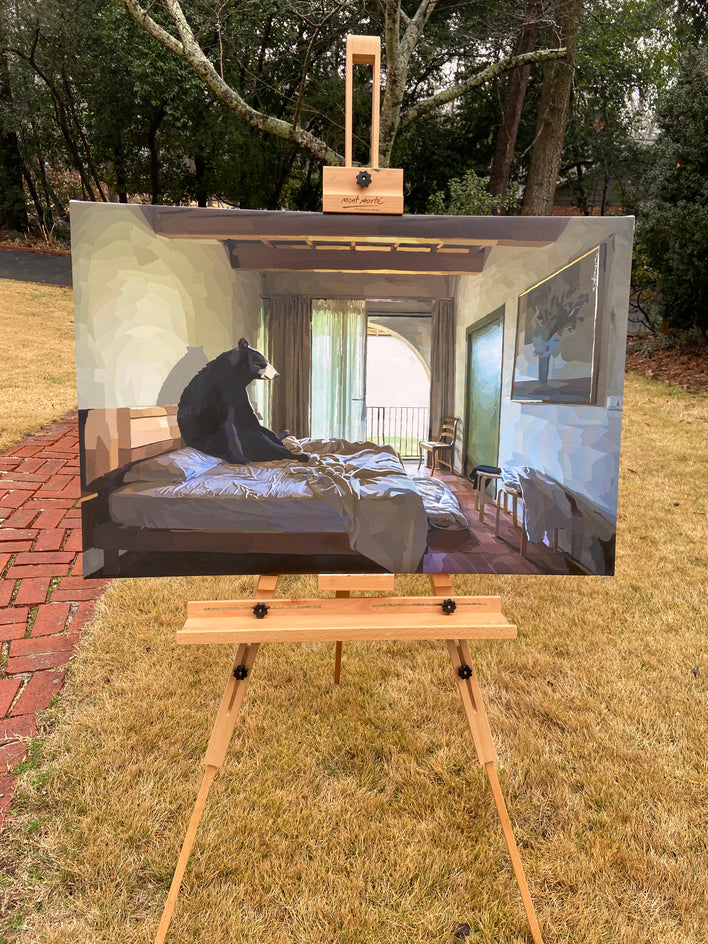 Just Right by Keith Thomson |  Side View of Artwork 