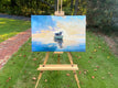 Original art for sale at UGallery.com | Long Story... by Keith Thomson | $1,775 | mixed media artwork | 20' h x 30' w | thumbnail 3