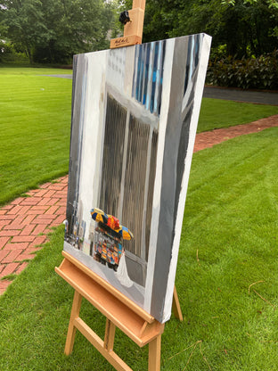Mid-Ceremony by Keith Thomson |  Side View of Artwork 