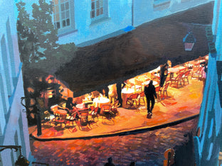 Paris in the Fall by Keith Thomson |   Closeup View of Artwork 