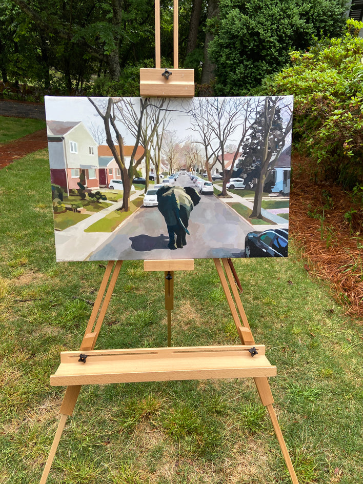 Sunday in the Burb by Keith Thomson |  Context View of Artwork 