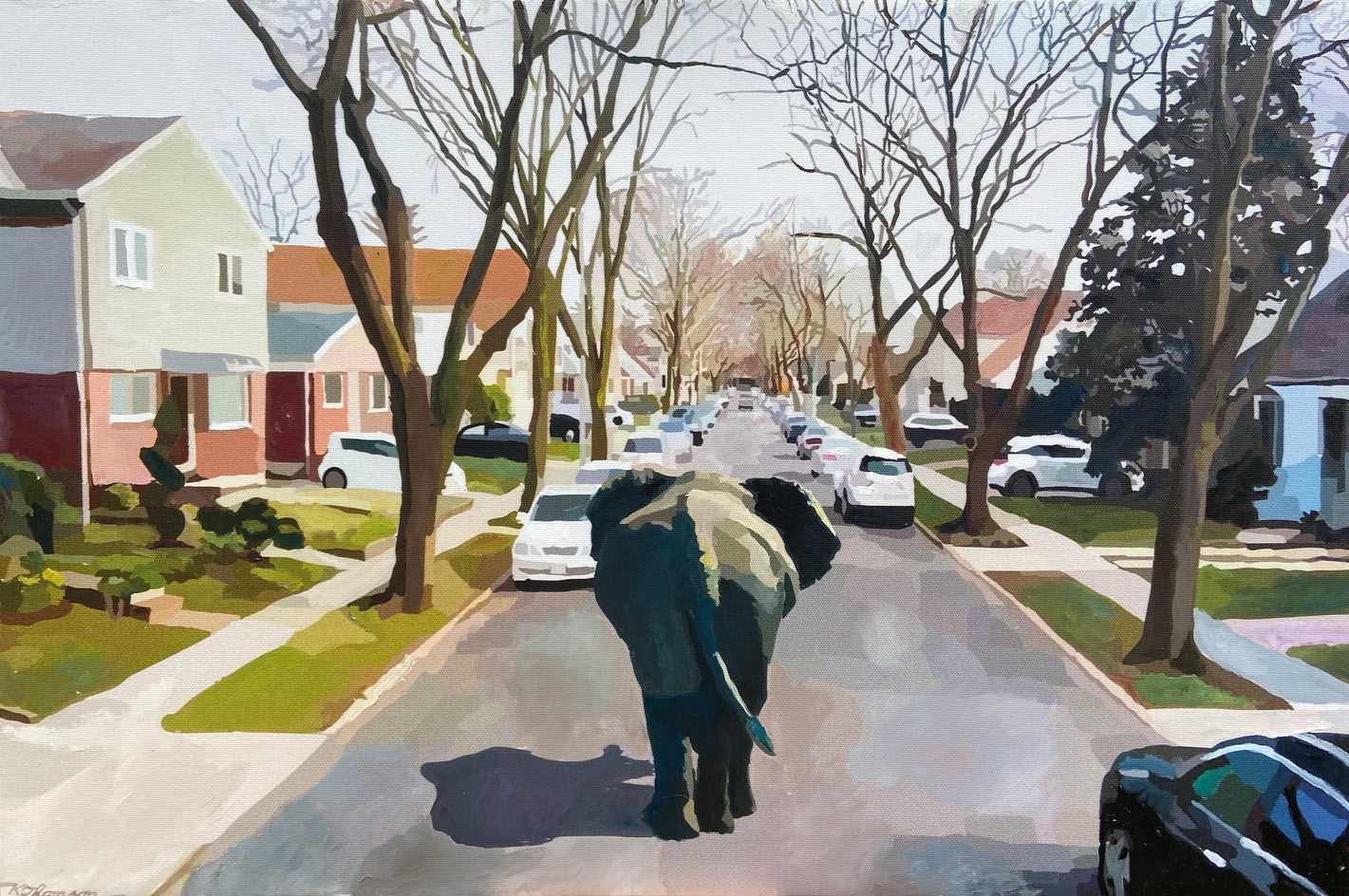 Sunday in the Burb by Keith Thomson |  Artwork Main Image 