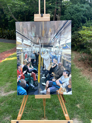 The Fugitive by Keith Thomson |  Side View of Artwork 
