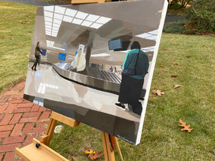 The Souvenir by Keith Thomson |  Side View of Artwork 