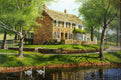 Original art for sale at UGallery.com | John's House - Commission by Kent Sullivan | $3,500 | oil painting | 24' h x 36' w | thumbnail 1