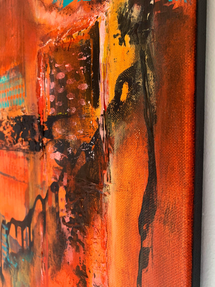 The Key of Hekate by Yamilet Sempe |  Side View of Artwork 