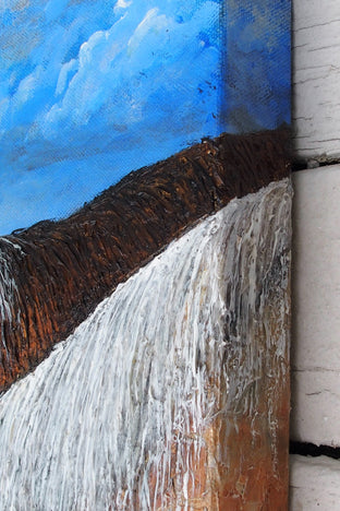 Kintsugi Horses - Beautiful Day by Jennifer Ross |  Side View of Artwork 