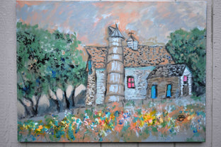 Old Farm by Kip Decker |  Context View of Artwork 