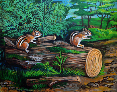 Chipmunks by Kira Yustak | Artwork Main Image