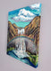 Original art for sale at UGallery.com | Color Spectrum 1 by Kira Yustak | $350 | acrylic painting | 10' h x 8' w | thumbnail 2