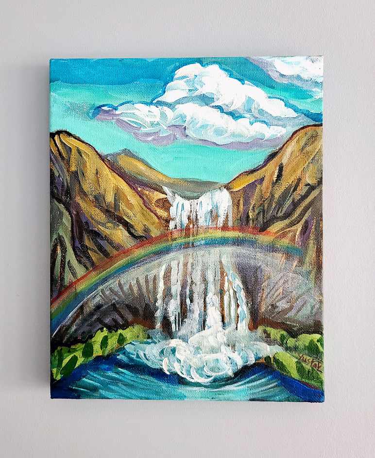 Color Spectrum 1 by Kira Yustak |  Context View of Artwork 