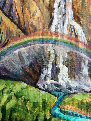 Color Spectrum 2 by Kira Yustak |   Closeup View of Artwork 