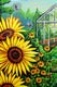 Original art for sale at UGallery.com | The Greenhouse by Kira Yustak | $1,575 | acrylic painting | 40' h x 30' w | thumbnail 4