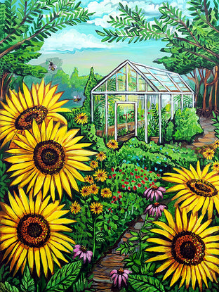 The Greenhouse by Kira Yustak |  Artwork Main Image 