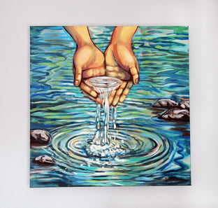 Water is Life by Kira Yustak |  Context View of Artwork 