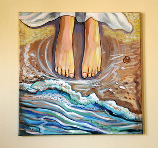 Waters Edge by Kira Yustak |  Context View of Artwork 