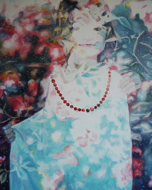 Original art for sale at UGallery.com | Fade into You by Kristen Brown | $575 | oil painting | 12' h x 9' w | photo 4