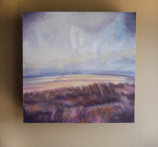 Original art for sale at UGallery.com | In the Fields by Kristen Brown | $425 | oil painting | 8' h x 8' w | photo 3