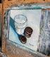 Original art for sale at UGallery.com | Oreos and Milk by Kristine Kainer | $325 | oil painting | 6' h x 6' w | thumbnail 2
