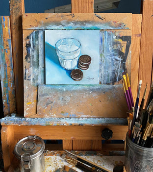 Oreos and Milk by Kristine Kainer |  Context View of Artwork 
