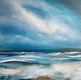 Original art for sale at UGallery.com | Windward by Kristine Kainer | $1,750 | oil painting | 24' h x 24' w | thumbnail 1