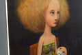 Original art for sale at UGallery.com | Mother with Child by Krzysztof Iwin | $1,650 | acrylic painting | 15.75' h x 11.81' w | thumbnail 2