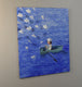 Original art for sale at UGallery.com | Seagulls by Krzysztof Iwin | $2,200 | acrylic painting | 23.62' h x 19.68' w | thumbnail 4