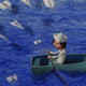 Original art for sale at UGallery.com | Seagulls by Krzysztof Iwin | $2,200 | acrylic painting | 23.62' h x 19.68' w | thumbnail 3