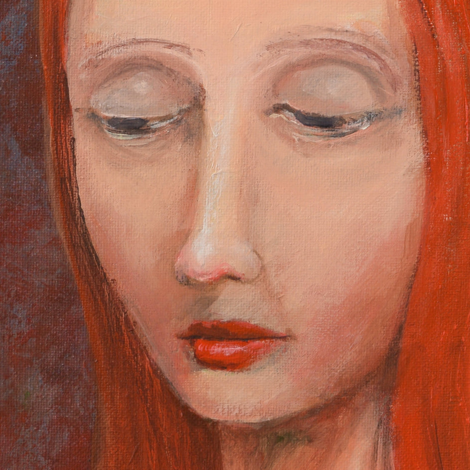 Silence by Krzysztof Iwin |  Closeup View of Artwork 