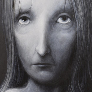 Original art for sale at UGallery.com | Suffering by Krzysztof Iwin | $2,000 | acrylic painting | 24' h x 20' w | photo 3