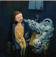 Original art for sale at UGallery.com | Ectoplasm by Krzysztof Iwin | $3,400 | oil painting | 20' h x 20' w | thumbnail 1