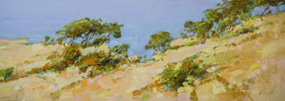 Original art for sale at UGallery.com | Big Sur by Vahe Yeremyan | $2,650 | oil painting | 32' h x 55' w | photo 4