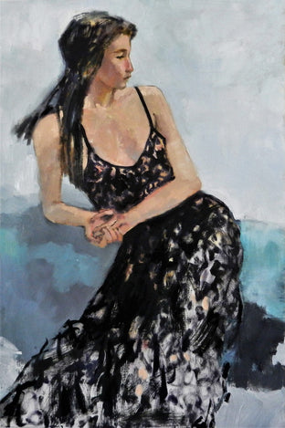 Original art for sale at UGallery.com | Lacy by Mary Pratt | $2,300 | oil painting | 36' h x 24' w | photo 1