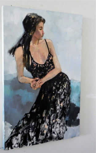 Original art for sale at UGallery.com | Lacy by Mary Pratt | $2,300 | oil painting | 36' h x 24' w | photo 2