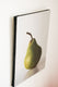 Original art for sale at UGallery.com | Pear with Clear Background by Daniel Caro | $950 | oil painting | 10.6' h x 8.3' w | thumbnail 2