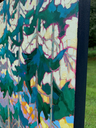 Lagoon Trail by Teresa Smith |  Side View of Artwork 
