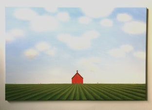 Original art for sale at UGallery.com | Rows Under The Big Summer Sky by Sharon France | $2,200 | acrylic painting | 24' h x 36' w | photo 3