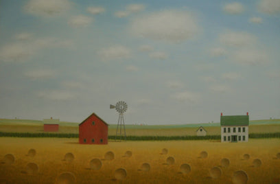 Windmill on the Old Farmstead by Sharon France | Artwork Main Image