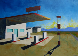 Original art for sale at UGallery.com | Last Chance by Mitchell Freifeld | $900 | oil painting | 25' h x 30' w | photo 1