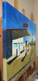 Original art for sale at UGallery.com | Last Chance by Mitchell Freifeld | $900 | oil painting | 25' h x 30' w | thumbnail 2
