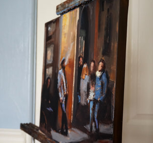 Late Night in Florence by Jonelle Summerfield |  Side View of Artwork 