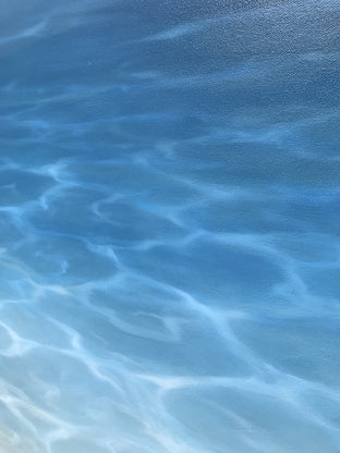 Resplendent Seas by Laura Browning |   Closeup View of Artwork 