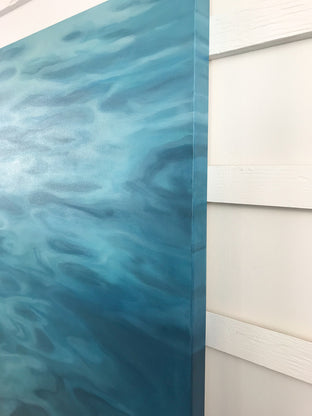 Rise with the Tide by Laura Browning |  Side View of Artwork 