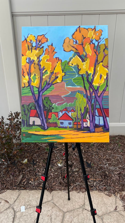 Autumn Day by Laura (Yi Zhen) Chen |  Context View of Artwork 